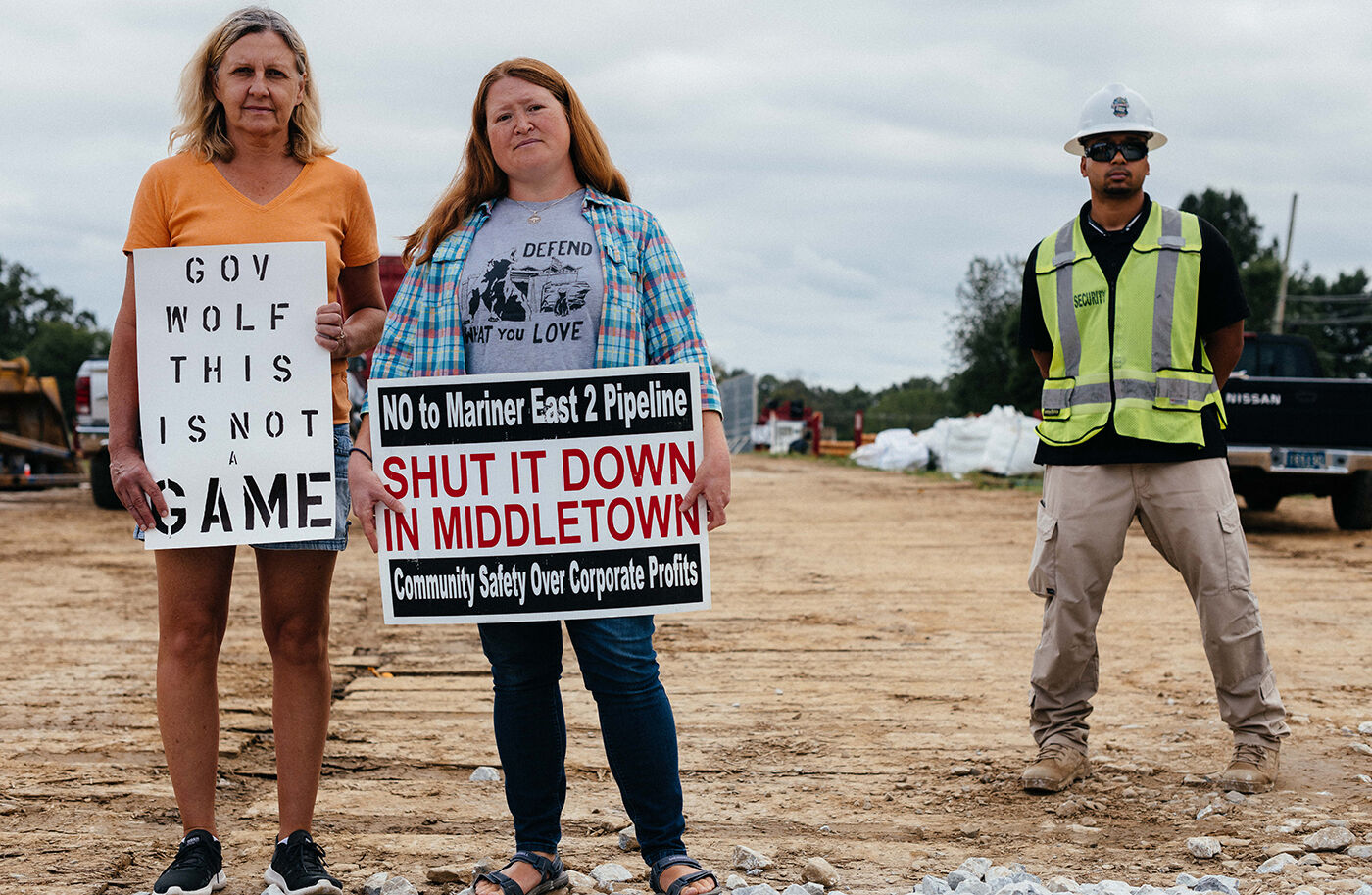 Mariner East 2 Pipeline protestors
